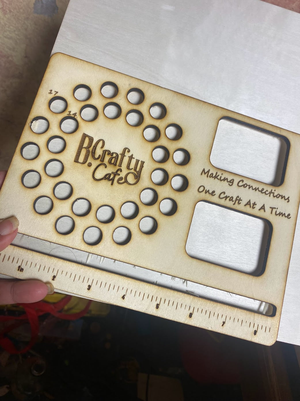 Custom Laser Engraved Bead Board