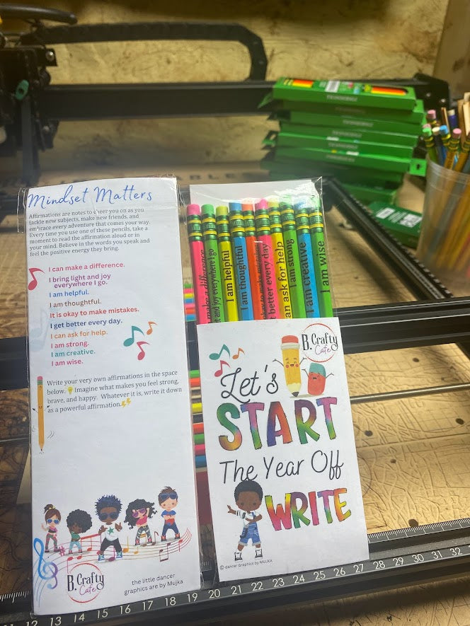 Laser Engraved Pencils (packs of 10)