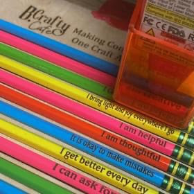 Laser Engraved Pencils (packs of 10)