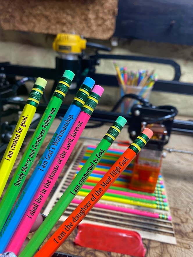 Laser Engraved Pencils (packs of 10)